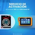Activación - Plataforma de Prueba para X300 Classic G3 (Funciona como MT501/MT502)
