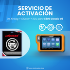 Activación - Airbag + Clúster + ECU para X300 Classic G3