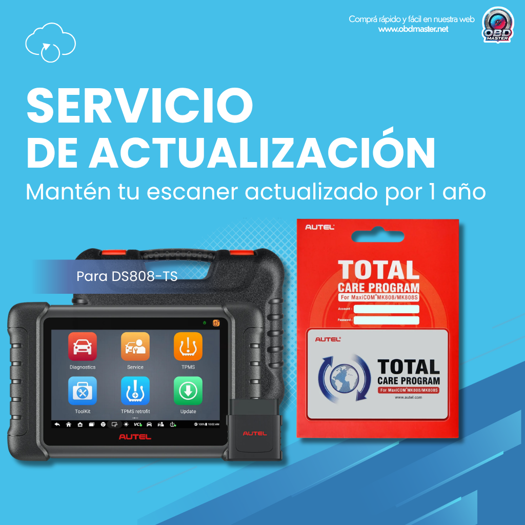 Autel DS808TS – Suscripción 1 año