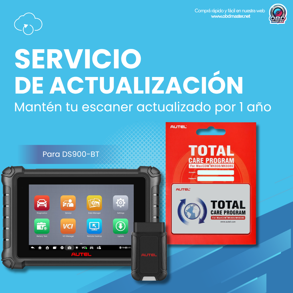 Autel DS900BT DS900-BT – Suscripción 1 año