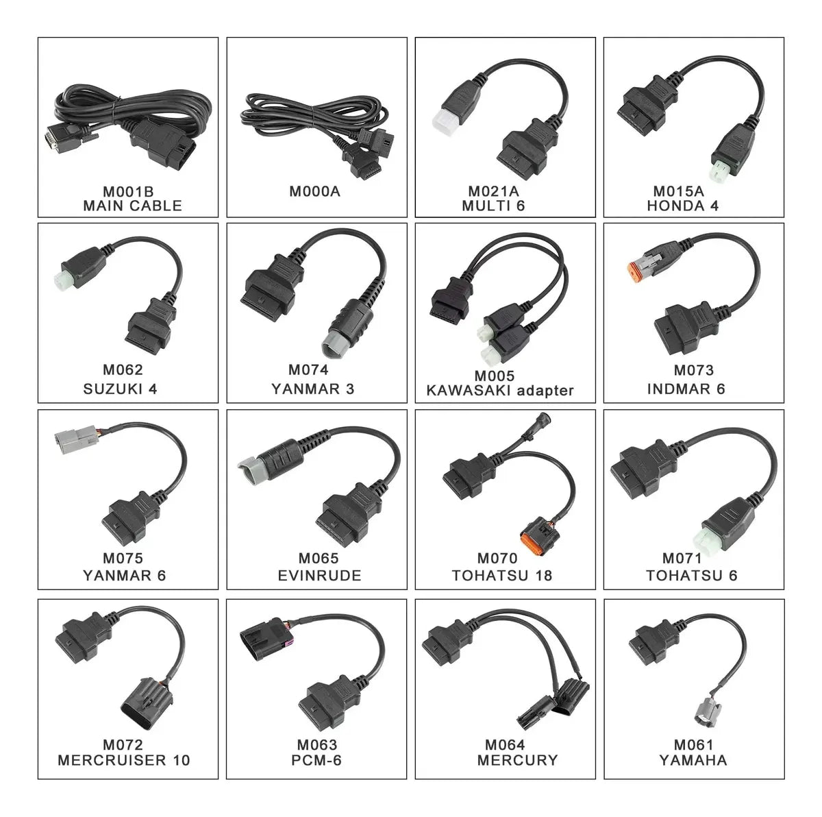 OBDSTAR MarineMaster Full A+B+C+D – Escáner Marino Profesional Multimarca