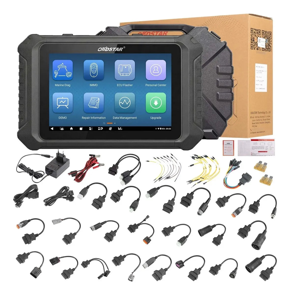 OBDSTAR MarineMaster Full A+B+C+D – Escáner Marino Profesional Multimarca