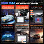 Escáner Xtool X100 Max Programador Llaves + Kc501 + Odómetro