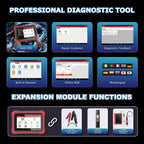 Escáner Automotriz LAUNCH CRP919 MAX Bluetooth + Programador de Sensores i-TPMS