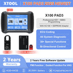 Escáner y Programador de Llaves XTOOL X100 PAD3 V2.0