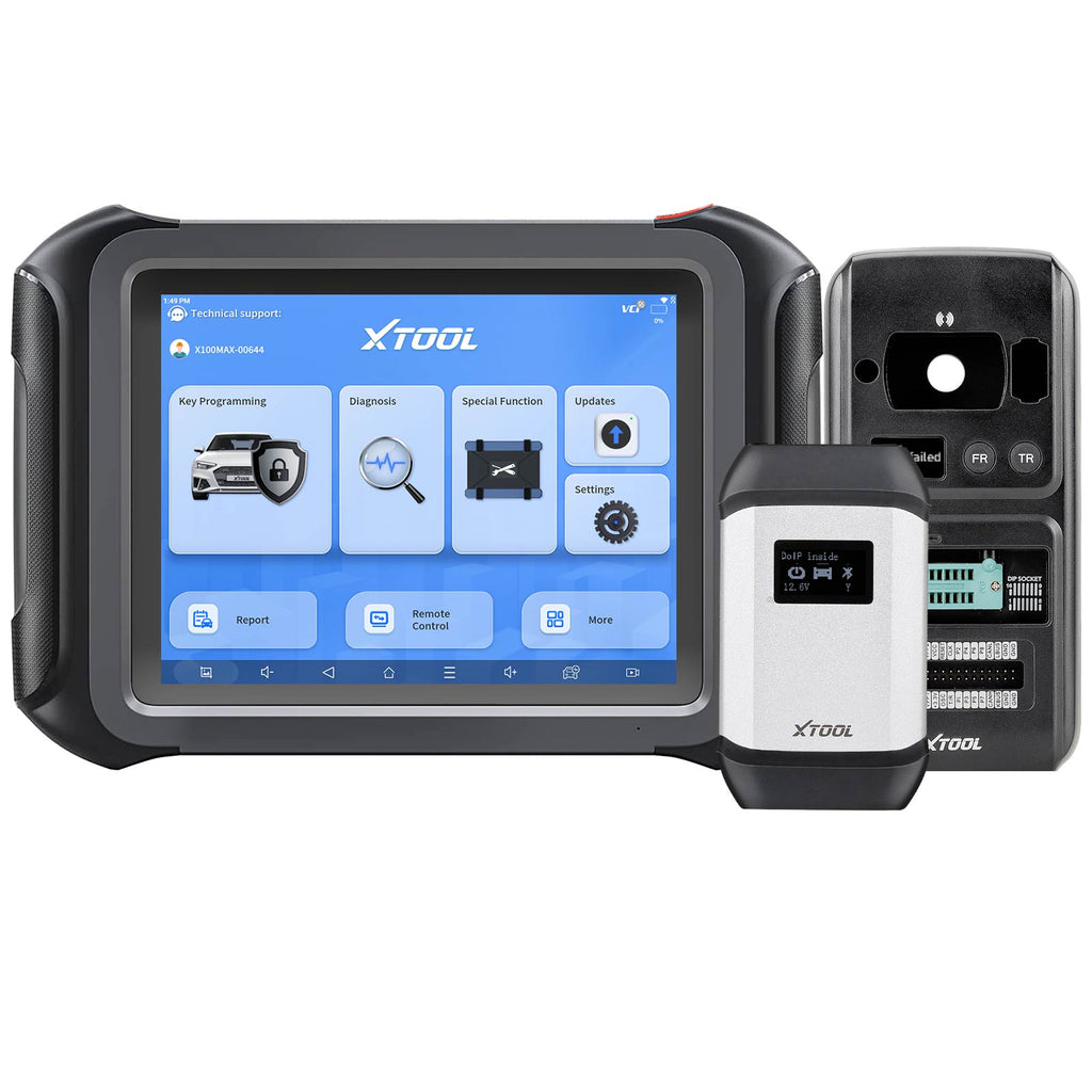Escáner Xtool X100 Max Programador Llaves + Kc501 + Odómetro