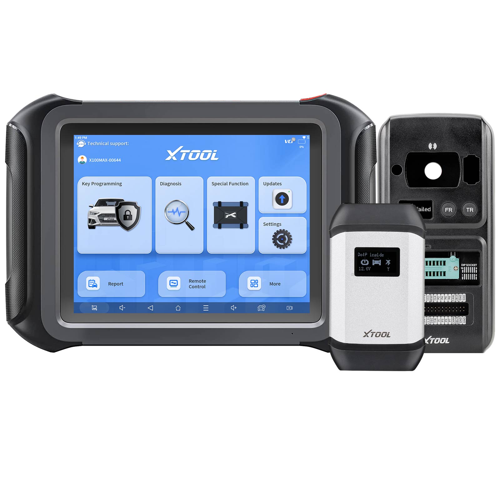 Escáner Xtool X100 Max Programador Llaves + Kc501 + Odómetro