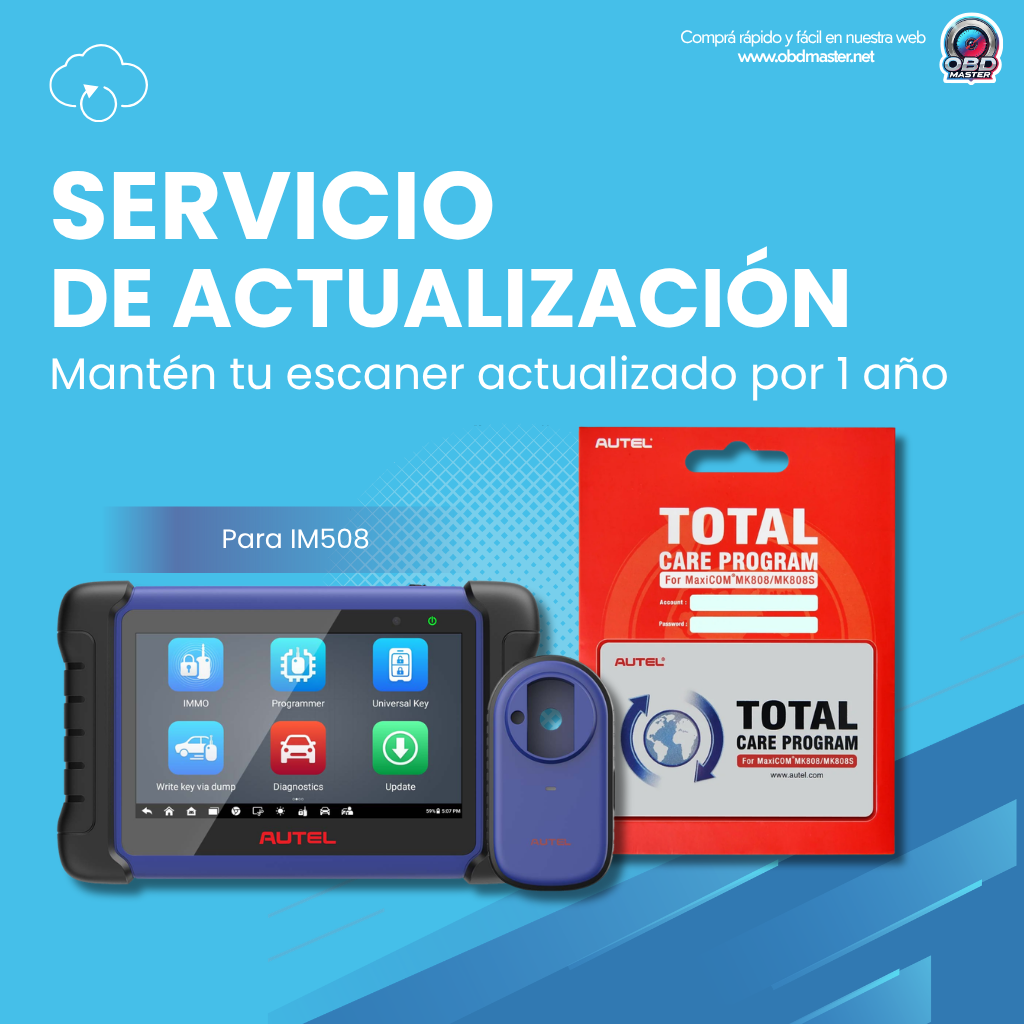 Autel MaxiIM IM508 – Suscripción 1 año