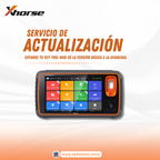 Autorización de Activación de Actualización de Versión Básica a Avanzada de Xhorse Key Tool MIDI