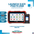 Launch X431 PAD IX (PAD 9) + 3 Años de Actualizaciones + Licencias FCA y SFD VAG
