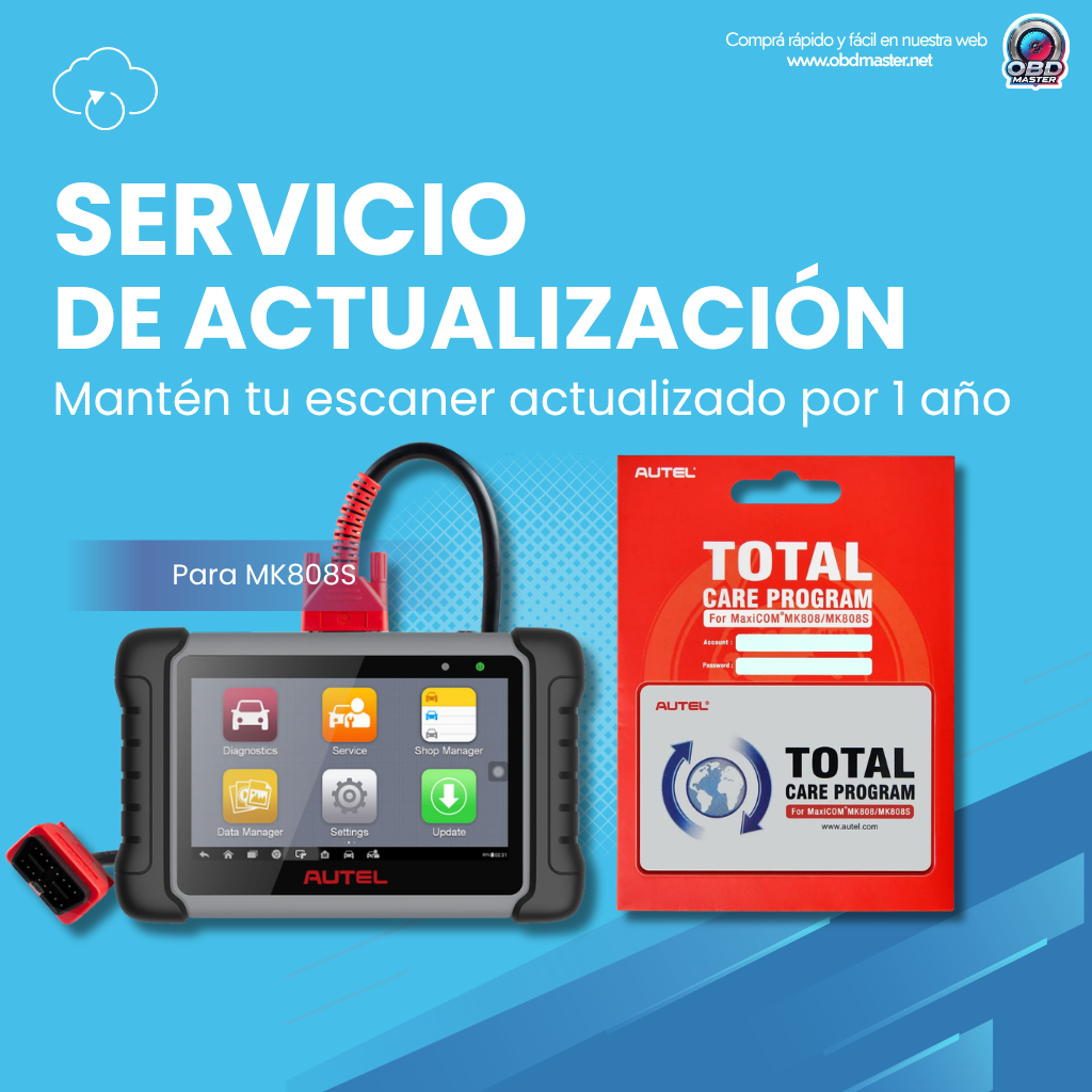 Autel MaxiCOM MK808S – Suscripción 1 año