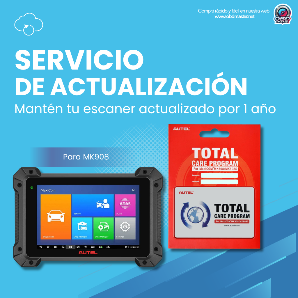 Autel MaxiCom MK908 – Suscripción 1 año