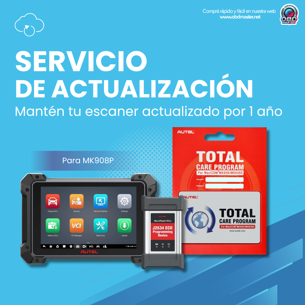 Autel MaxiCOM MK908P Annual Update (Autel TCP)