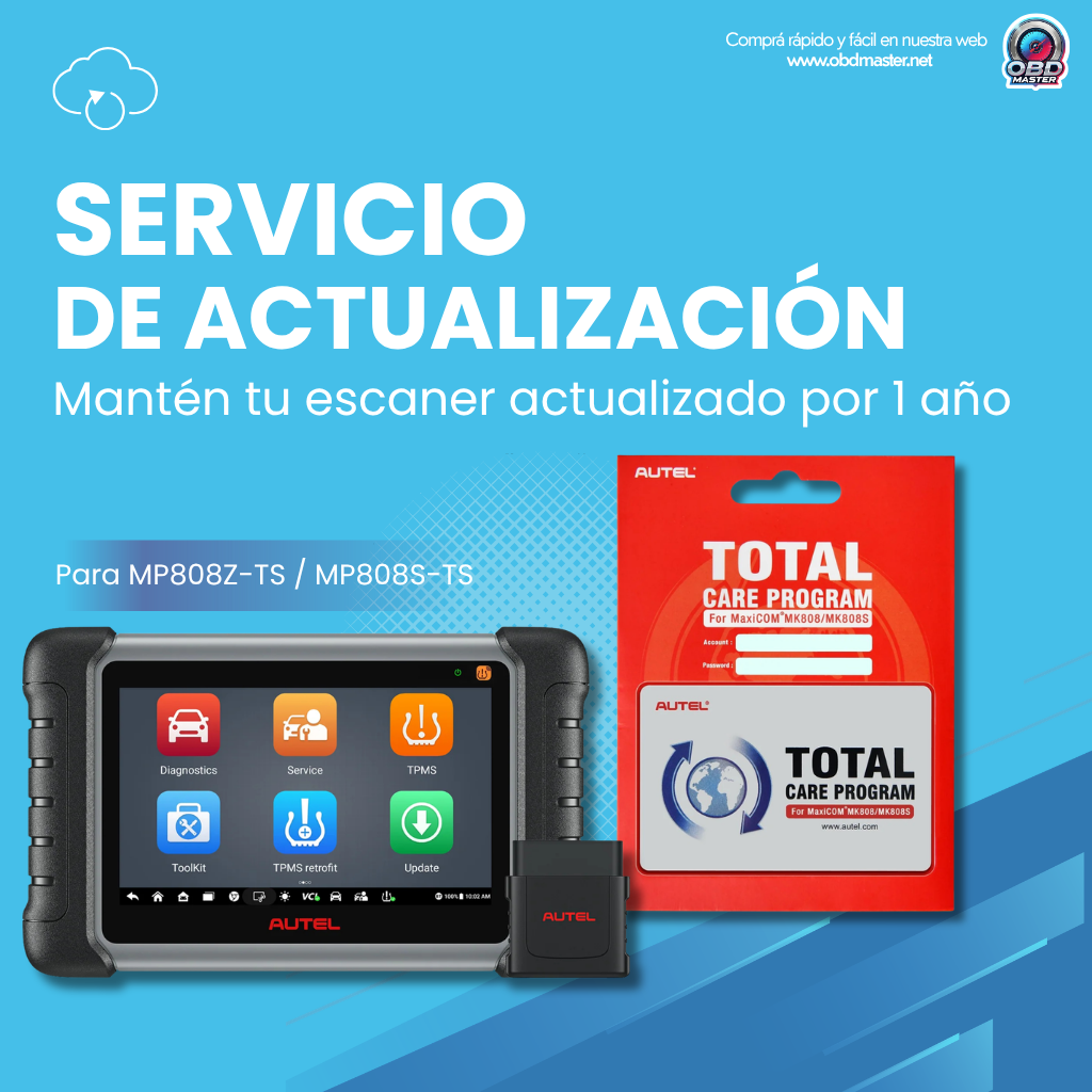 Autel MaxiPRO MP808Z-TS / MP808S-TS – Suscripción 1 año