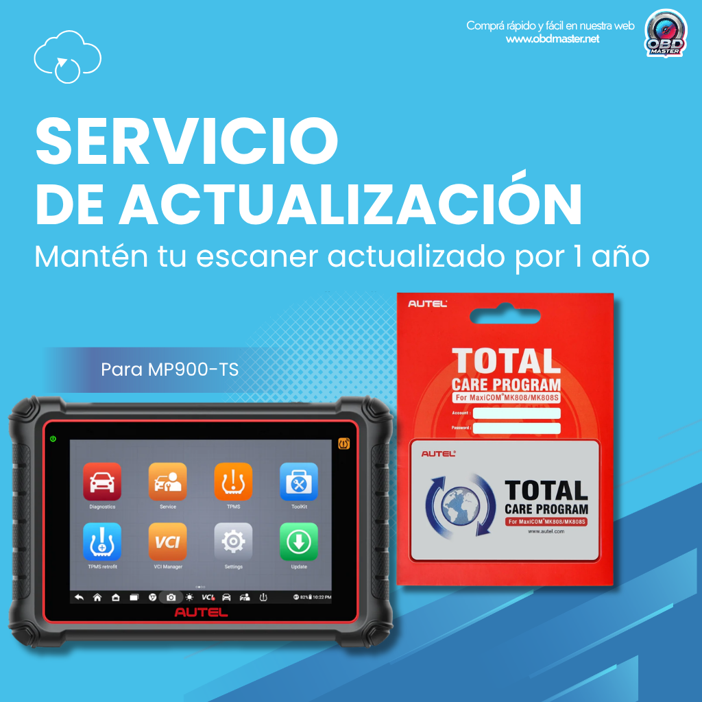 Autel MaxiPRO MP900TS MP900-TS – Suscripción 1 año