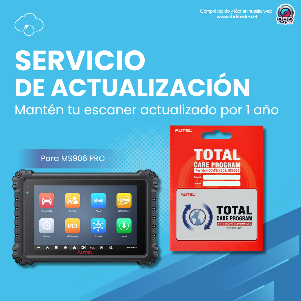 AUTEL Maxisys MS906 PRO – Suscripción 1 año