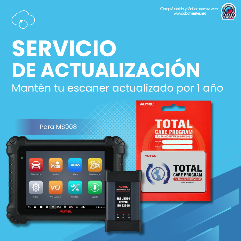 Autel Maxisys MS908 – Suscripción 1 año