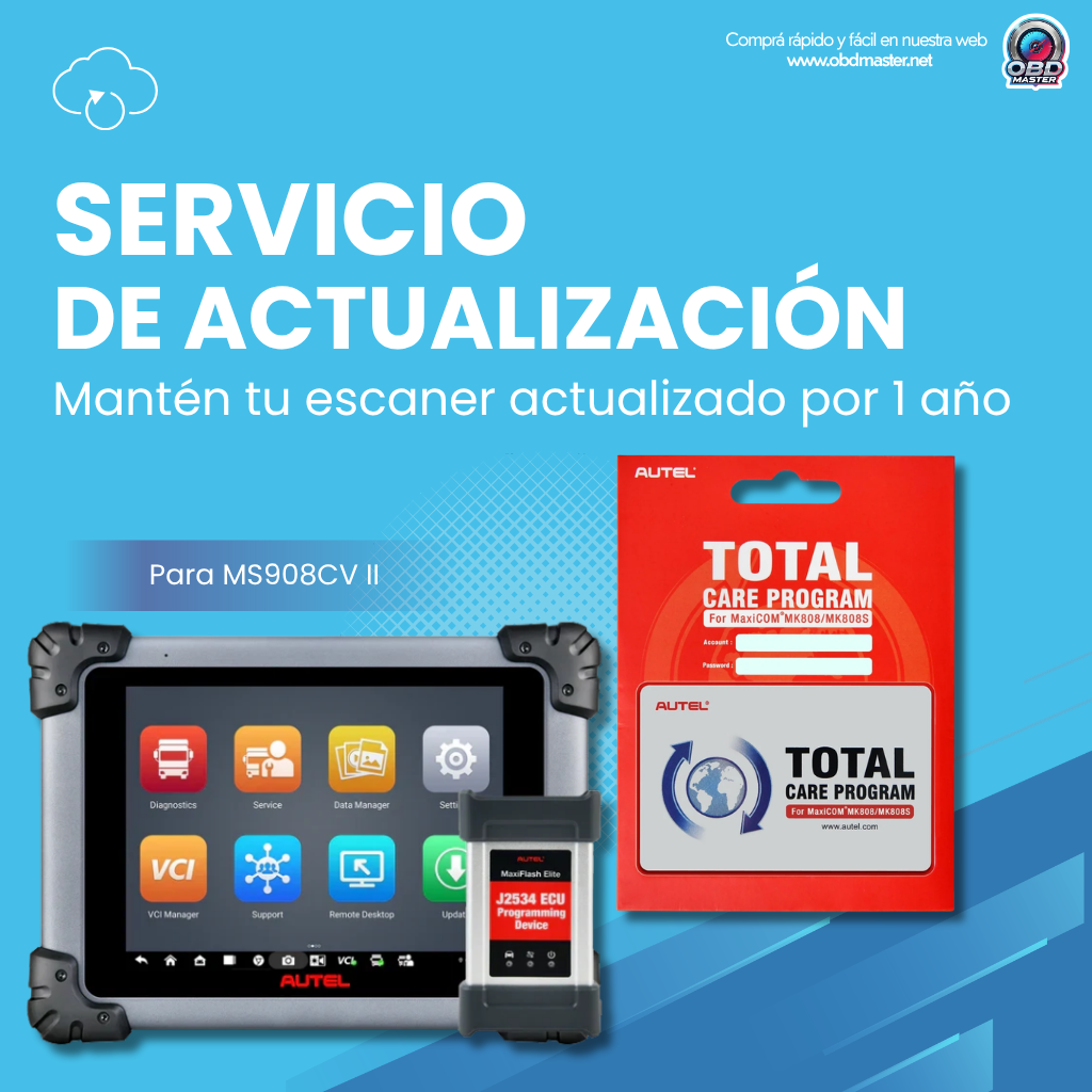 Autel Maxisys MS908CV II – Suscripción 1 año