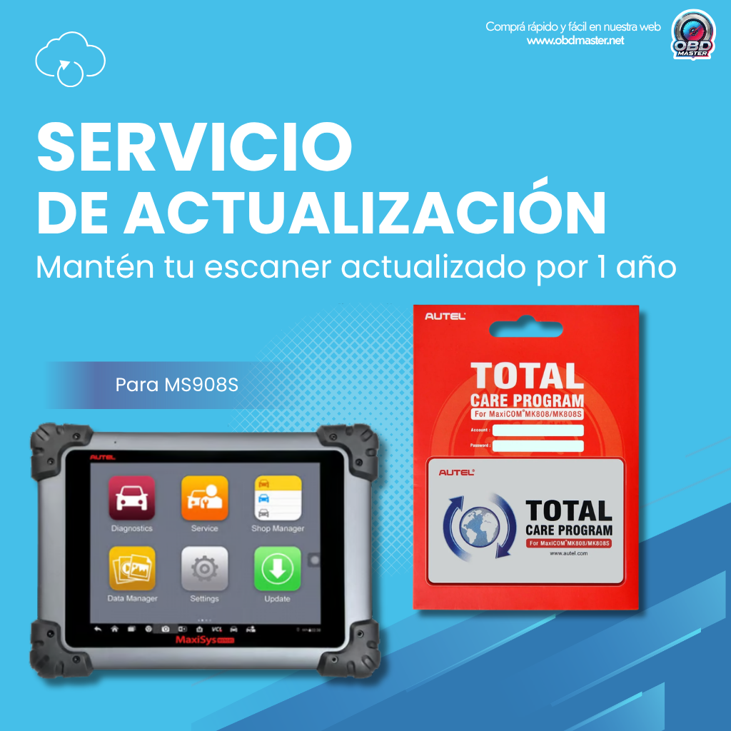 Autel Maxisys MS908S – Suscripción 1 año