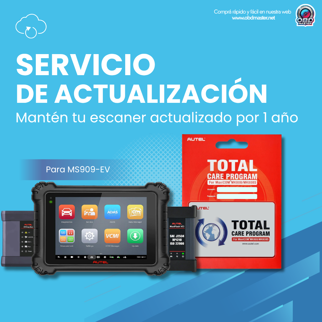 Autel Maxisys MS909EV (MS909 EV) – Suscripción 1 año
