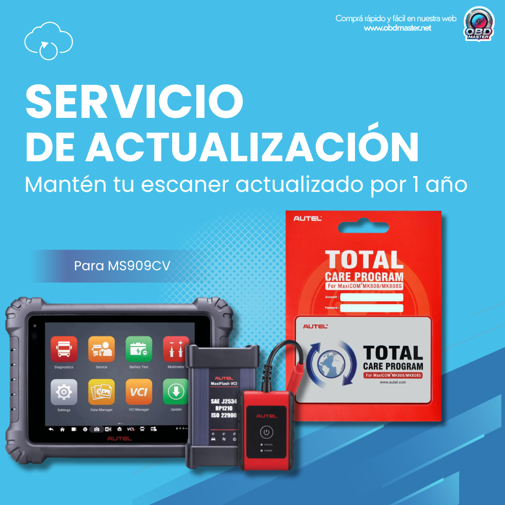 Autel Maxisys MS909CV – Suscripción 1 año