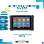 Escáner Autel MaxiCheck MX900 2026 | 3 Años Actualización Gratis | CAN-FD & DoIP