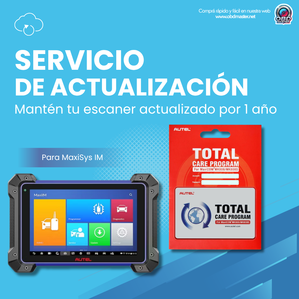 AUTEL MaxiSys IM – Suscripción 1 año