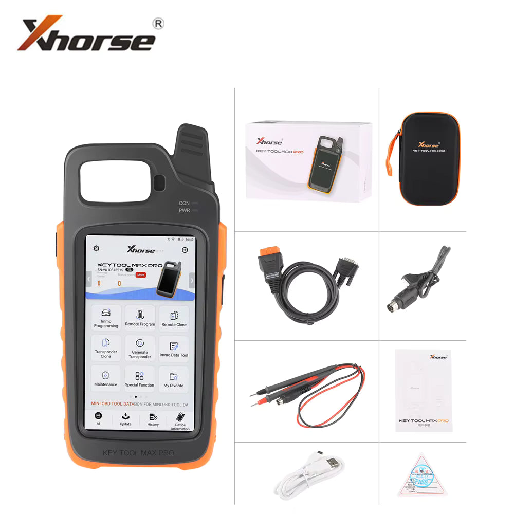 Xhorse VVDI Key Tool Max Pro – Programador de llaves, IMMO, ID48, OBD y CAN FD