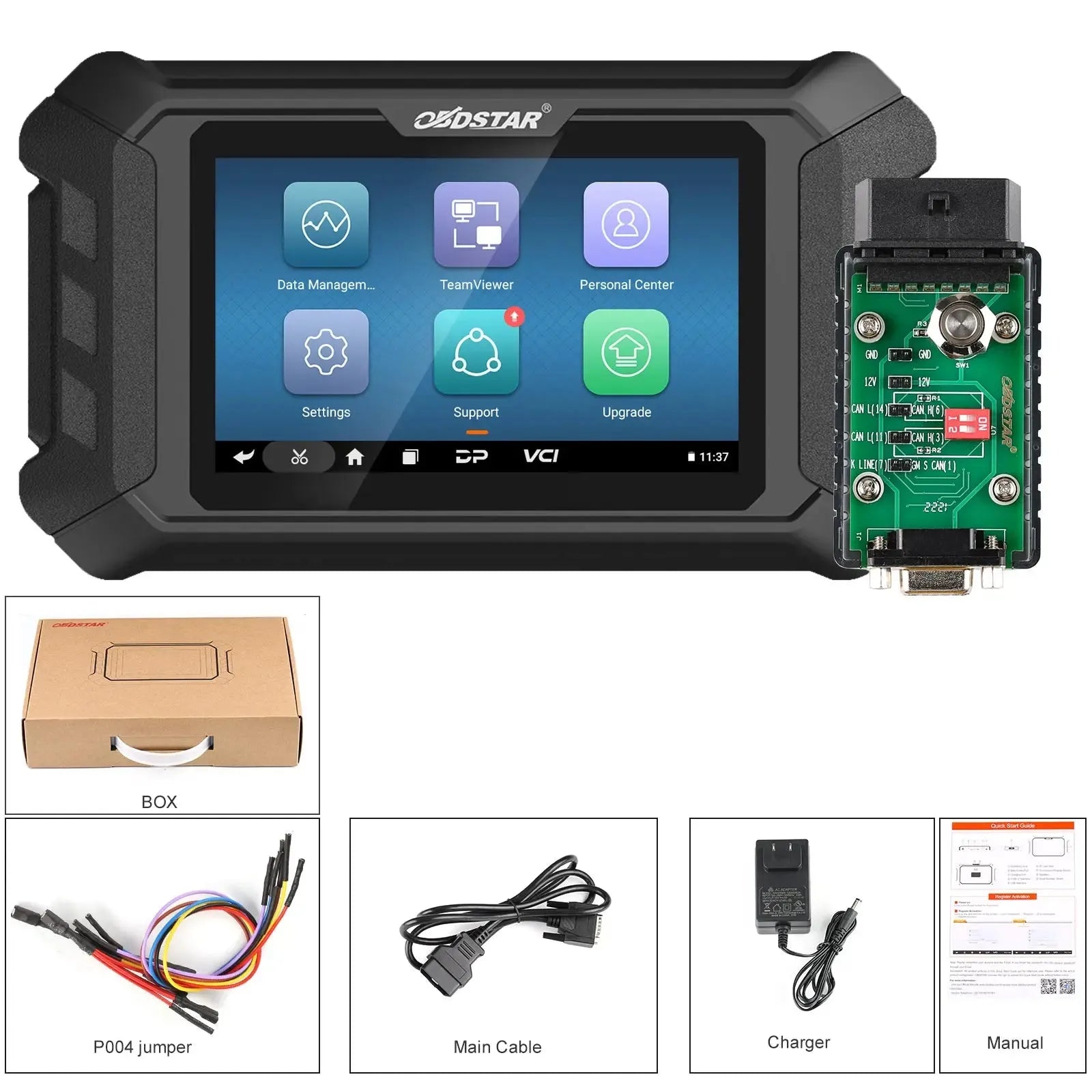 OBDSTAR P50 Módulos de Airbag y Restauración de Colisiones