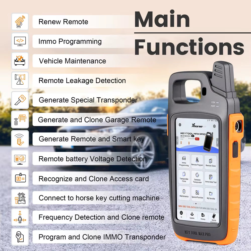 Xhorse VVDI Key Tool Max Pro – Programador de llaves, IMMO, ID48, OBD y CAN FD