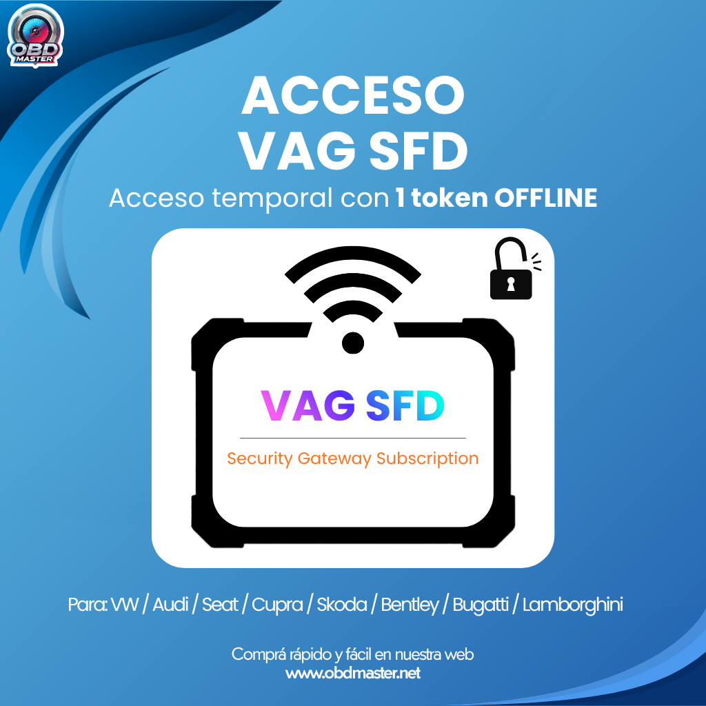 Activación Manual VAG SFD1 – Token Offline de Desbloqueo