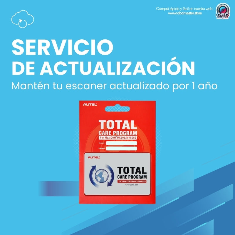 Original Autel Maxisys MS909CV Actualización Anual (TCP Autel)