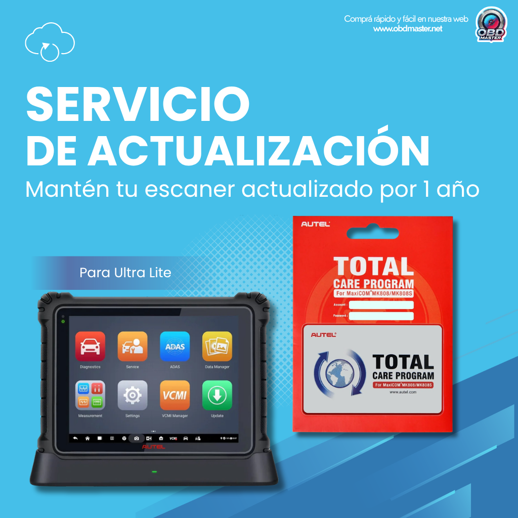 Autel MaxiCOM Ultra Lite – Suscripción 1 año