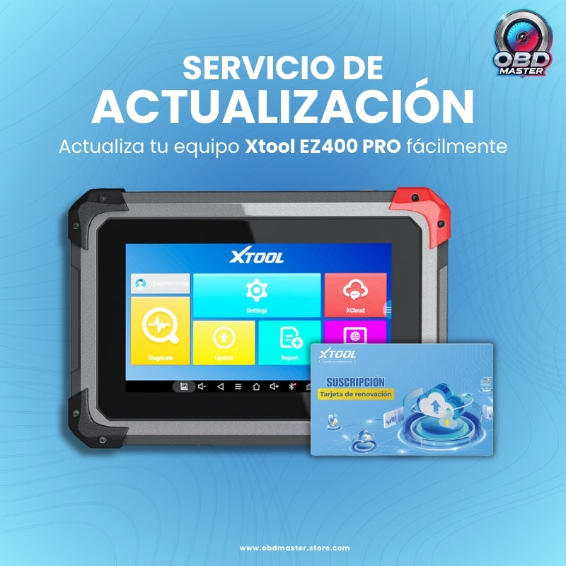 Suscripción de Actualización de 1 Año para XTOOL EZ400 pro