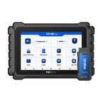 TOPDON ONE Plus – Escáner Profesional 10.1″ J2534, Programación ECU y Topología – vista frontal