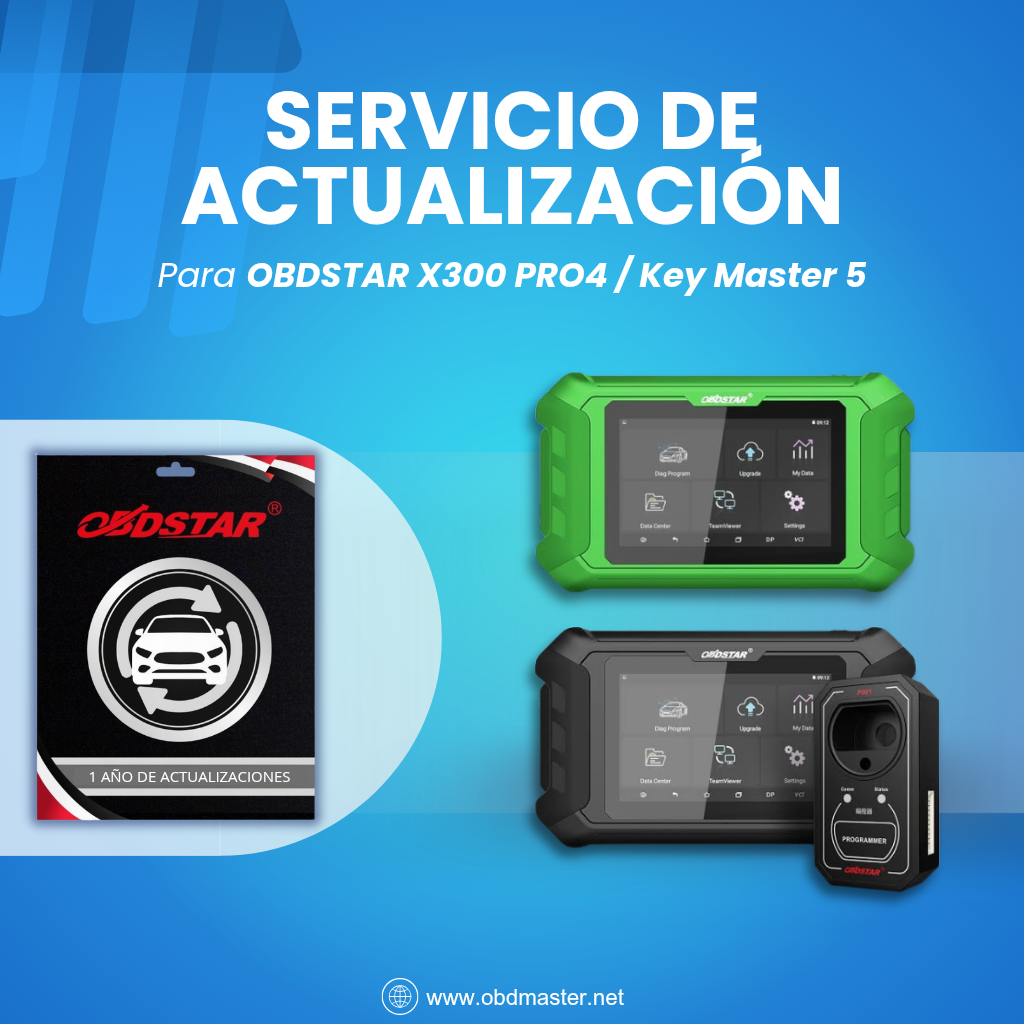 OBDSTAR X300 PRO4 / Key Master 5 – Suscripción 1 año